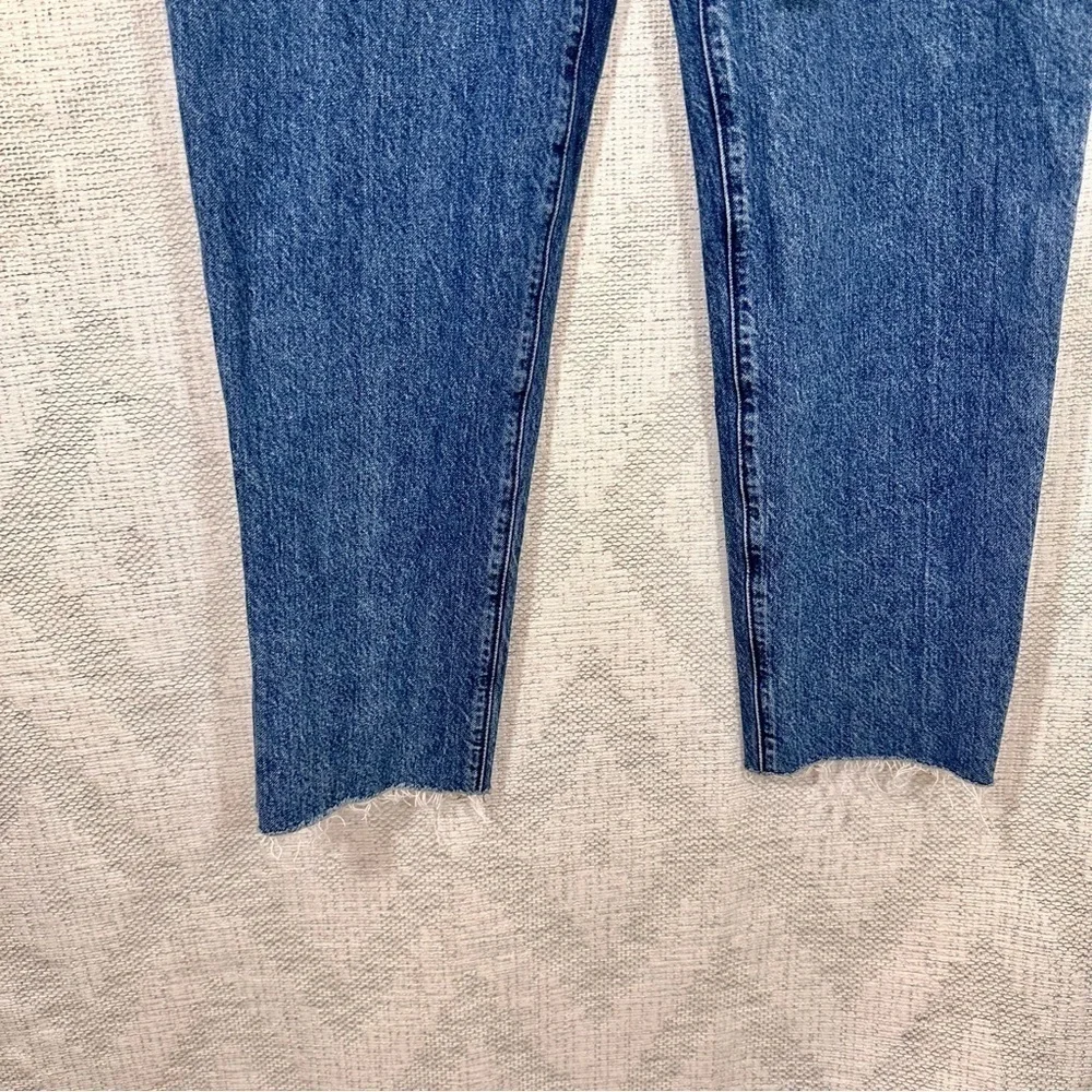 Abercrombie & Fitch paperbag waist mom jeans size 27